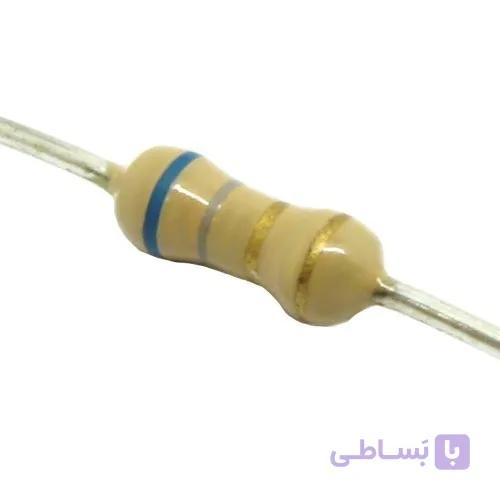 مقاومت 6.8 مگا اهم 1/4 وات 5 درصد | 6.8M