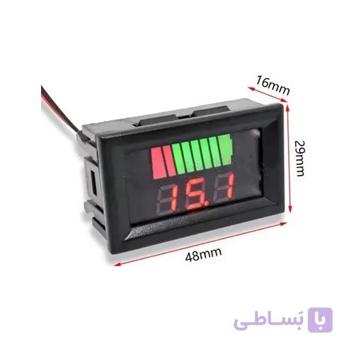 ماژول نمایشگر ولتاژ، تستر باتری و دینام خودرو های سبک و سنگین — تصویر 1