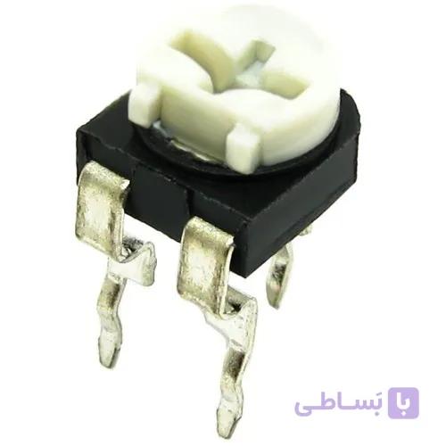 پتانسیومتر 100 کیلو اهم مربع خوابیده | 100K