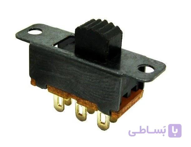 کلید کشویی دو حالته شش پین پنلی