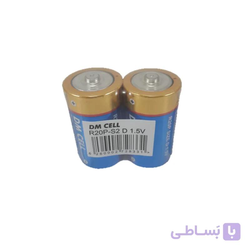 باتری 1.5 ولت بزرگ سایز D – باتری چراغ قوه پک دو عددی