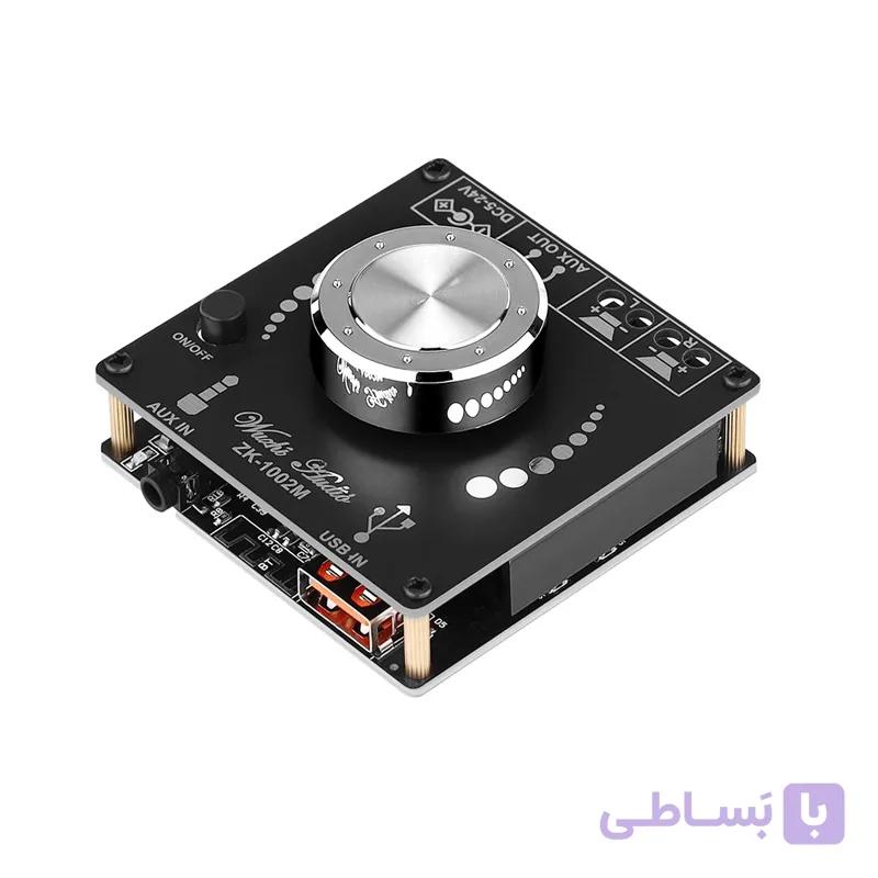 ماژول آمپلی فایر بلوتوث دار استریو 2*100 وات ZK-1002m