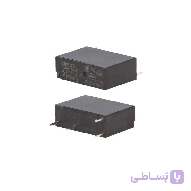 رله 12 ولت پکیجی باریک امرون OMRON G5NB-1A-E