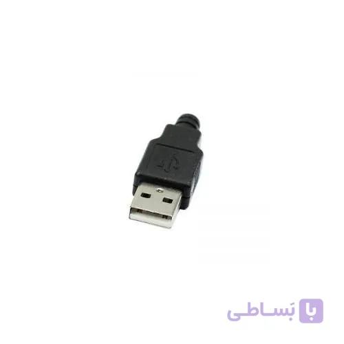 کانکتور USB نری کاور دار مشکی