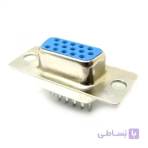 سوکت کامپیوتری 15 پین صاف مادگی DB15 VGA