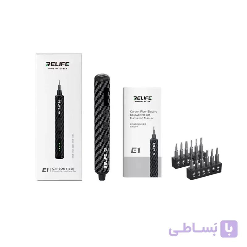 پیچ گوشتی شارژی RELIFE E1 مناسب تعمیرات موبایل