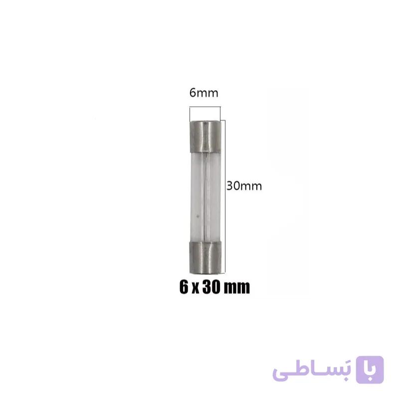 فیوز شیشه ای 15A بلند سایز 6*30