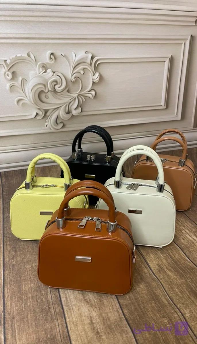 کیف صندوقی کیوت ترند دخترانه زنانه چرم درجه ۱