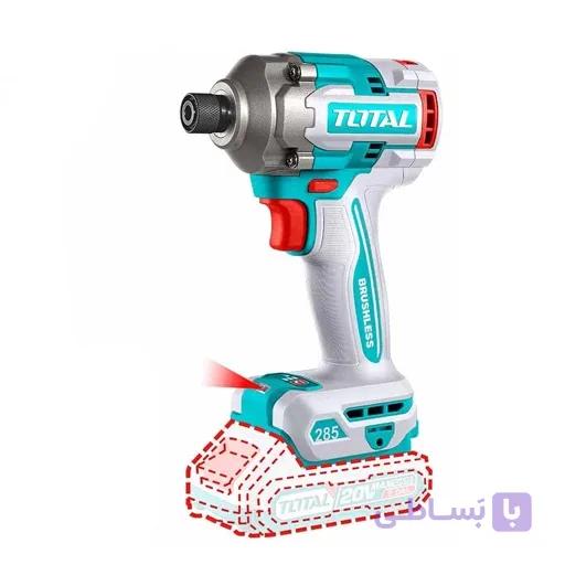 ایمپکت چکشی توتال TOSLI240966 موتور براشلس — تصویر 1