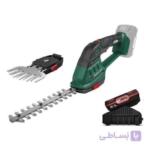 قیچی چمن‌زنی و بوته‌چینی شارژی PARKSIDE PAGS 20-Li A1 — تصویر 1