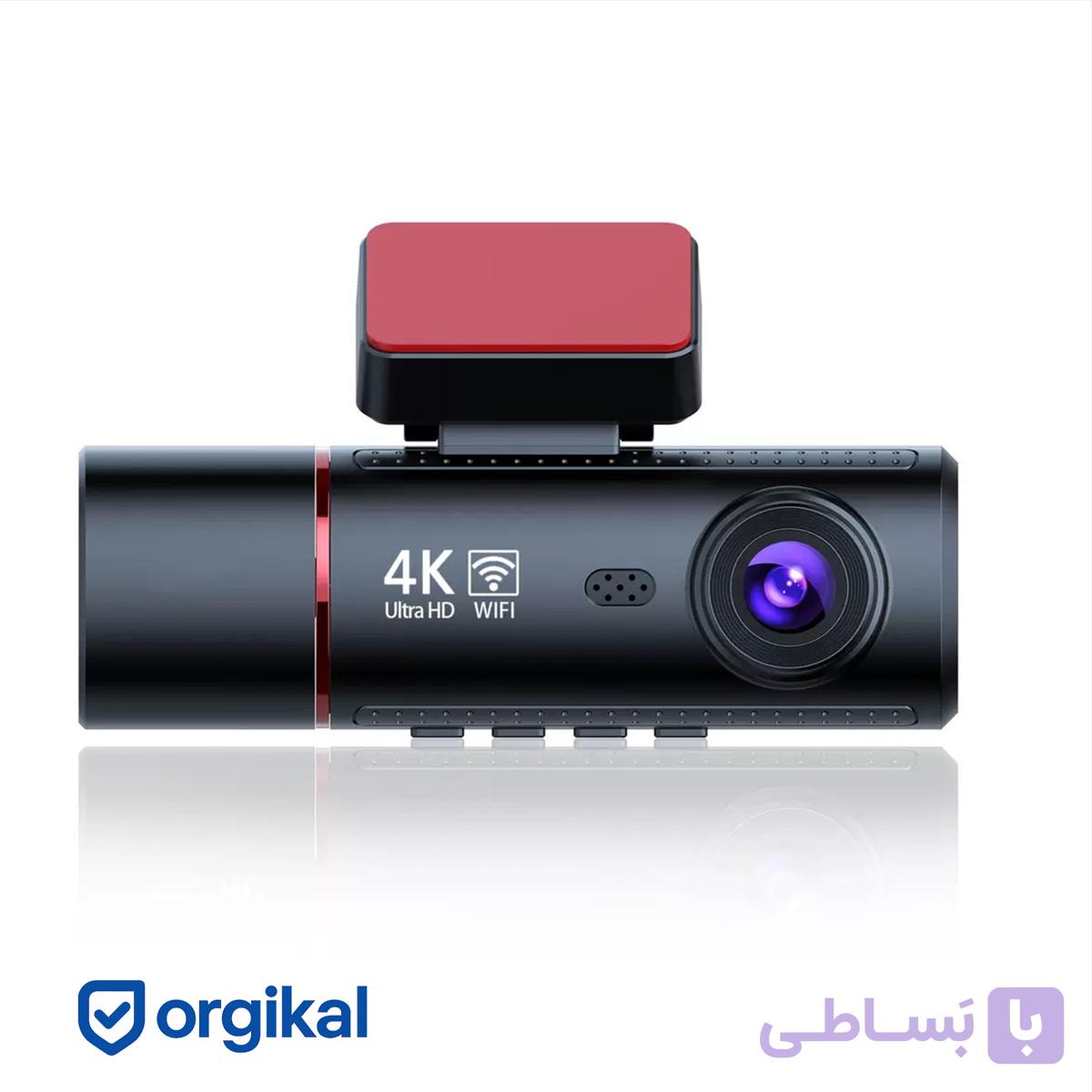 دوربین ثبت وقایع خودرو مدل M8 4K به همراه دوربین عقب