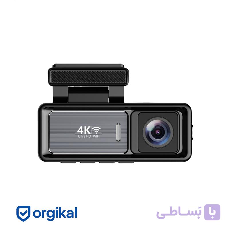 دوربین ثبت وقایع خودرو مدل M6 4K-WiFi به همراه دوربین عقب