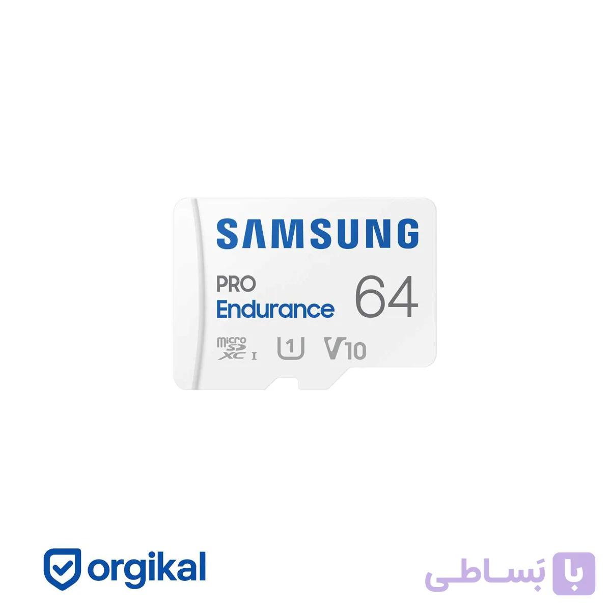 رم میکرو سامسونگ مدل SAMSUNG PRO V10 64G گارانتی مادام العمر مخصوص دوربین خودرو