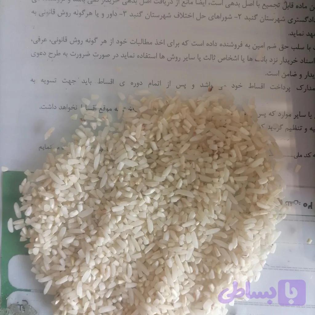 برنج لاشه طارم هاشمی 5 کیلویی — تصویر 1