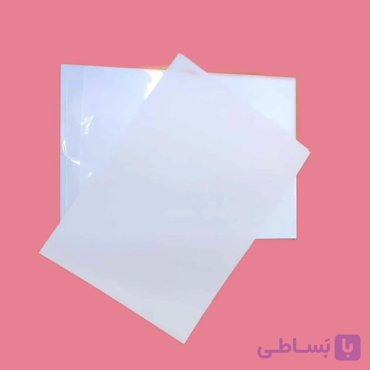 کاغذ سابلیمیشن پشت صورتی A4 – کاغذ چاپ انتقال حرارتی با کیفیت بالا
