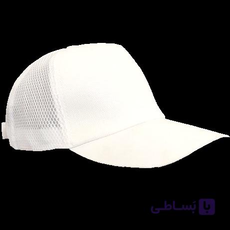 کلاه تابستانی پشت تور سفید