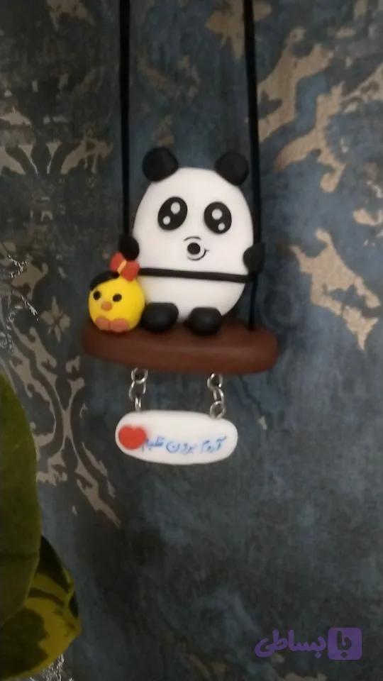آویز پاندا و جوجه