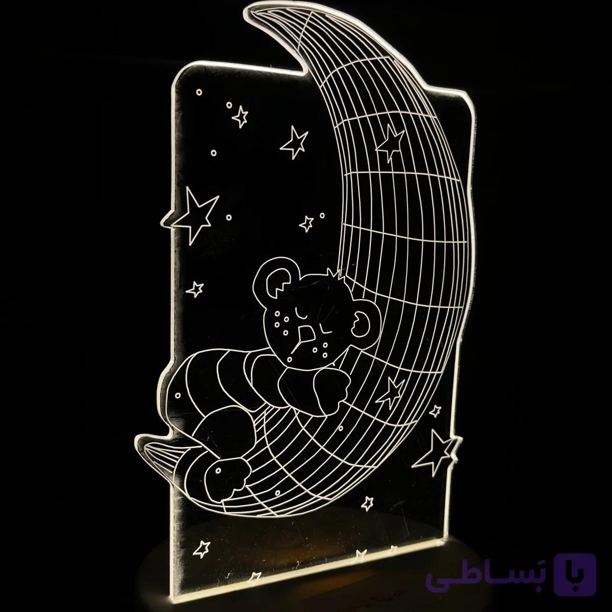 چراغ خواب بالبینگ در طرح های مختلف همراه قلم یادداشت — تصویر 1