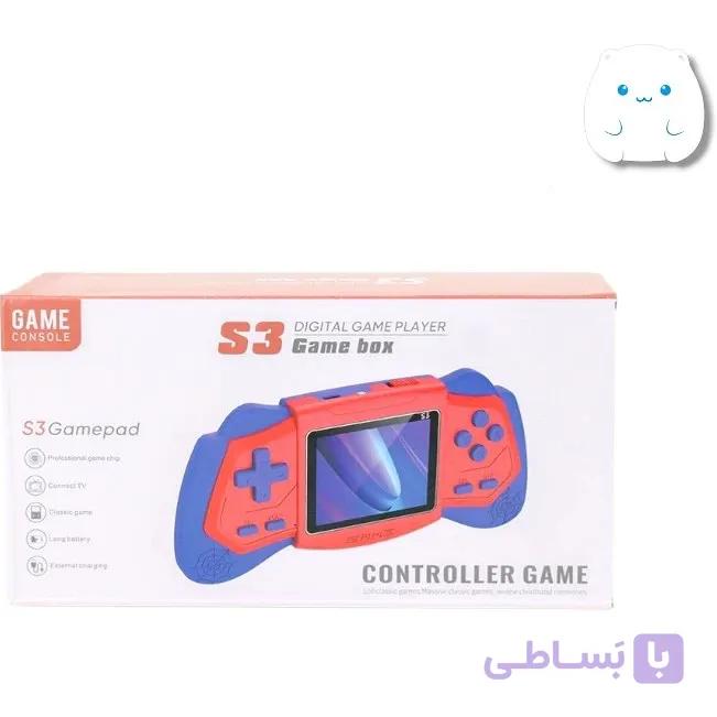 کنسول بازی دستی طرح اسپایدرمن مدل S3 با ۵۲۰ بازی — تصویر 1