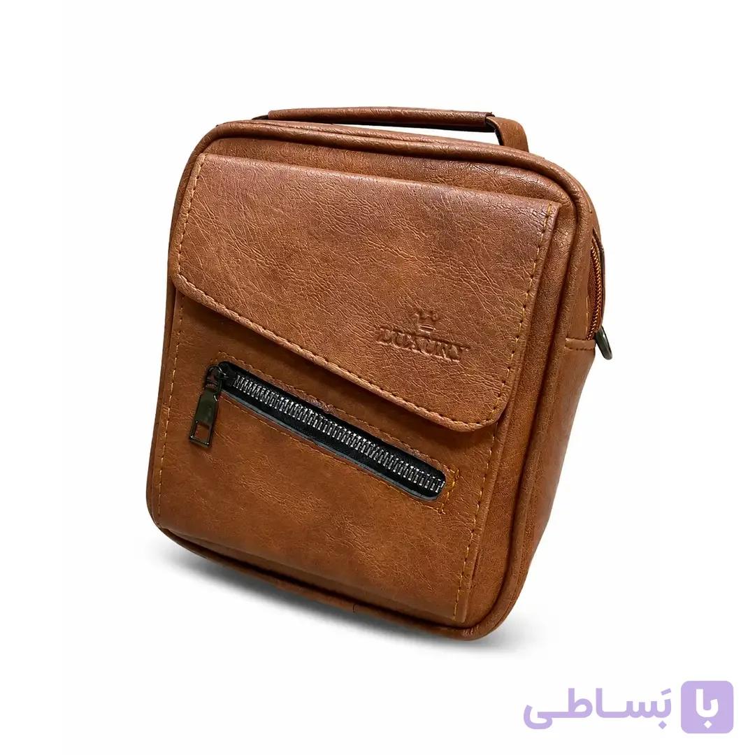 کیف پاسپورتی مردانه زیپ کج — تصویر 1