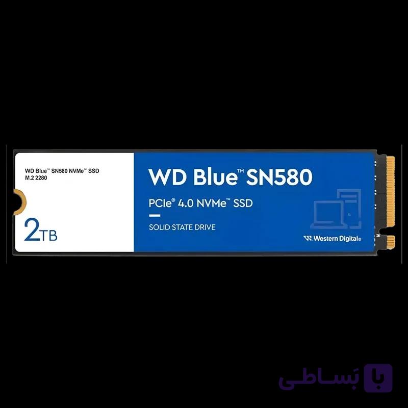 حافظه SSD اینترنال وسترن دیجیتال  مدل Blue SN580 M.2 2280 NVMe با ظرفیت 2TB