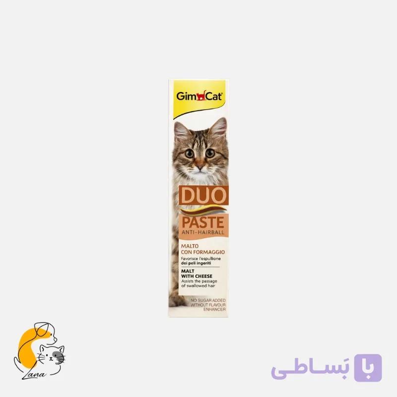 خمیر مالت آنتی هیربال گربه جیم‌کت با طعم پنیر (50 گرم)