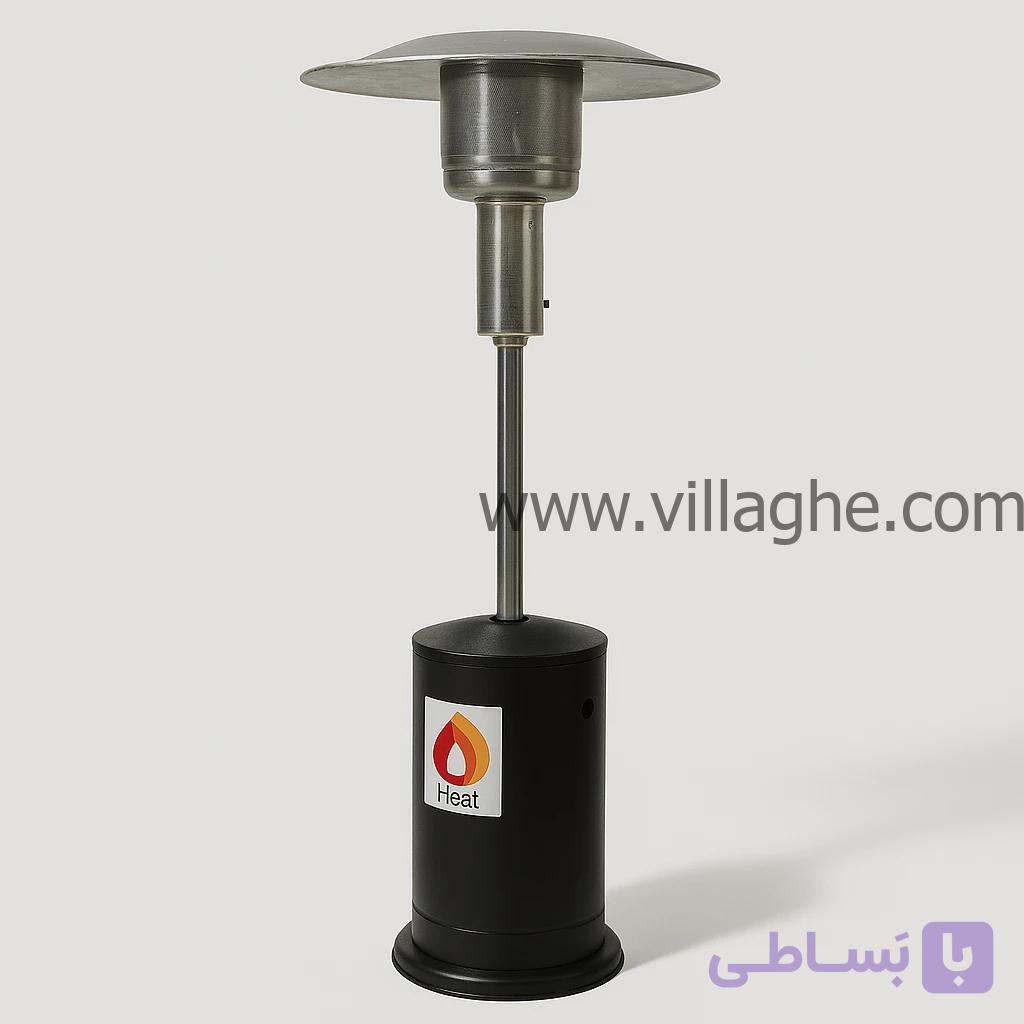 بخاری و هیتر قارچی استیل ورق ایرانی با مخزن — تصویر 1