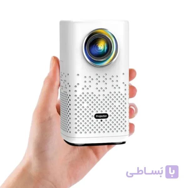 ویدئو پروژکتور شارژی هوشمند مدل H1P Pro | سینمای قابل‌حمل با باتری داخلی - فروشگاه بیر شاپ