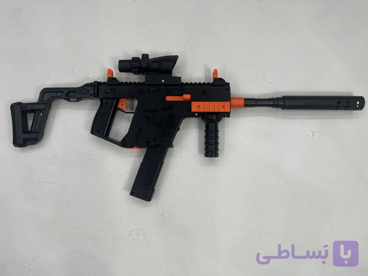 خرید تفنگ تیر ژله‌ای رگباری شارژی VECTOR | مناسب بازی گروهی