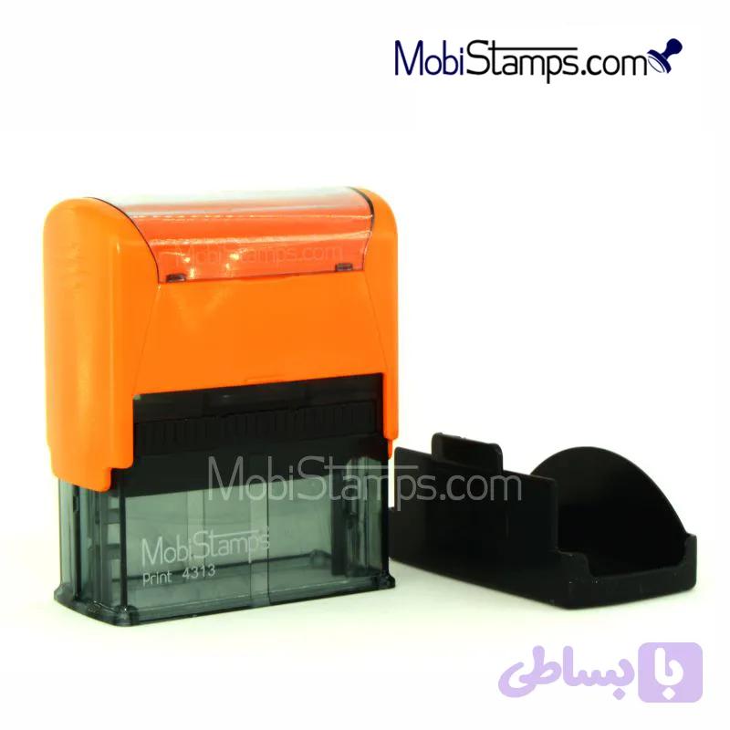 مهر اتوماتیک مستطیل (کد: 4313) — تصویر 1