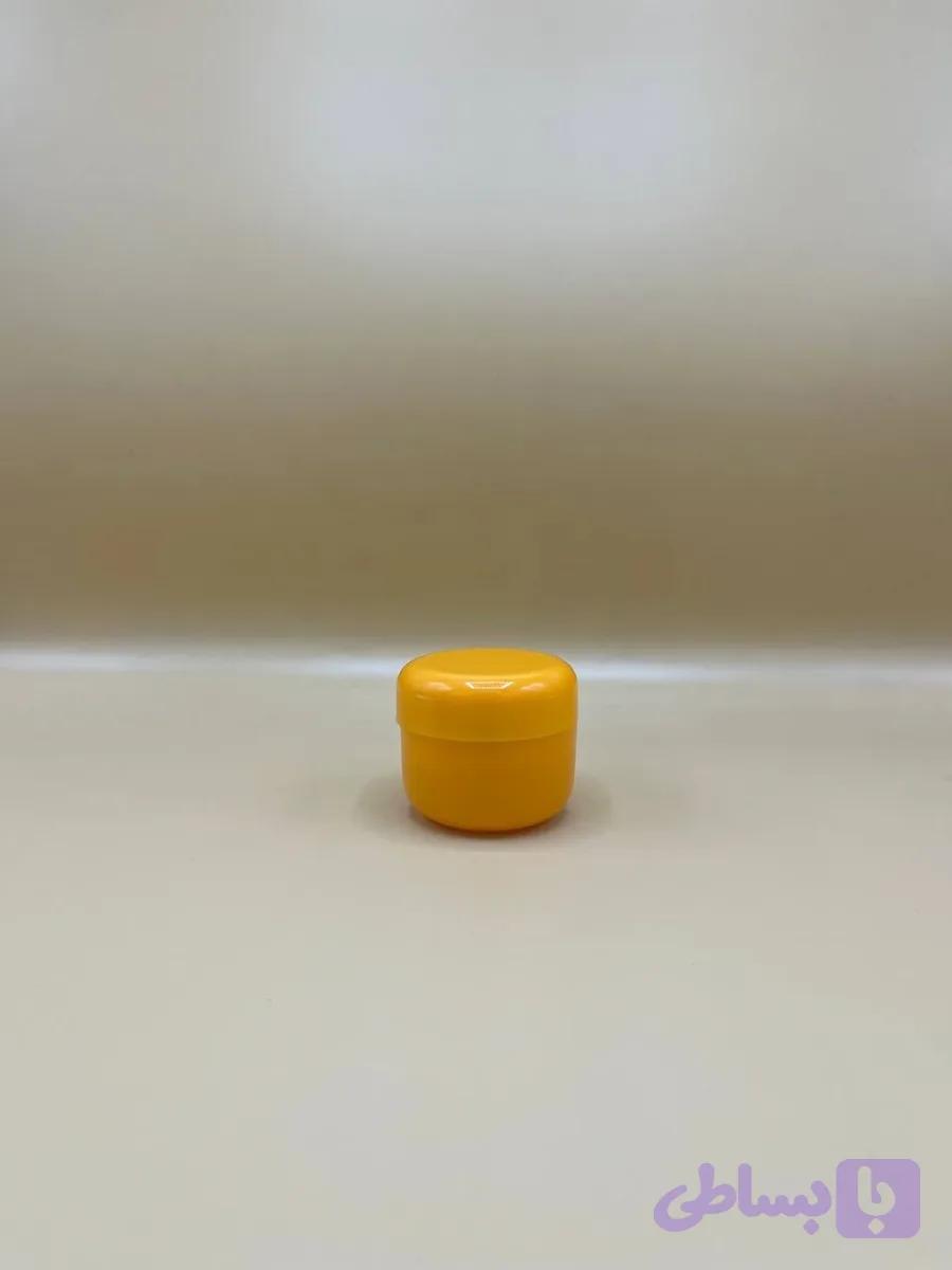 ظرف کرم دوجداره وارداتی نارنجی