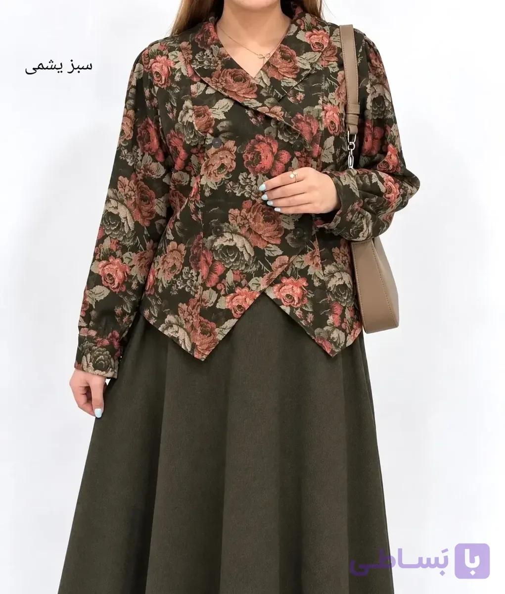 کت دامن کوبلن دوزی اواز — تصویر 1