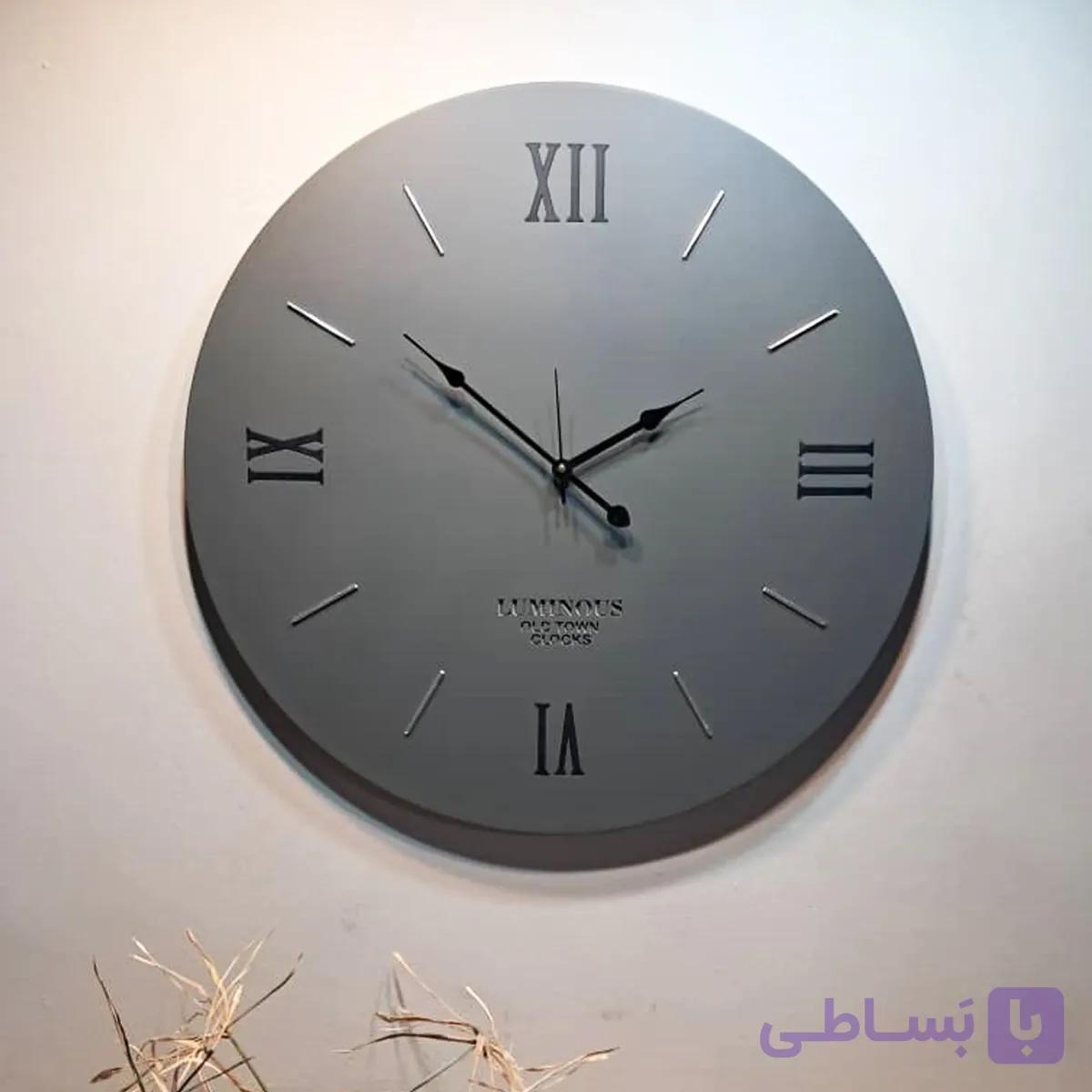 ساعت کلاسیک سایز 60 لومینس کد 0071