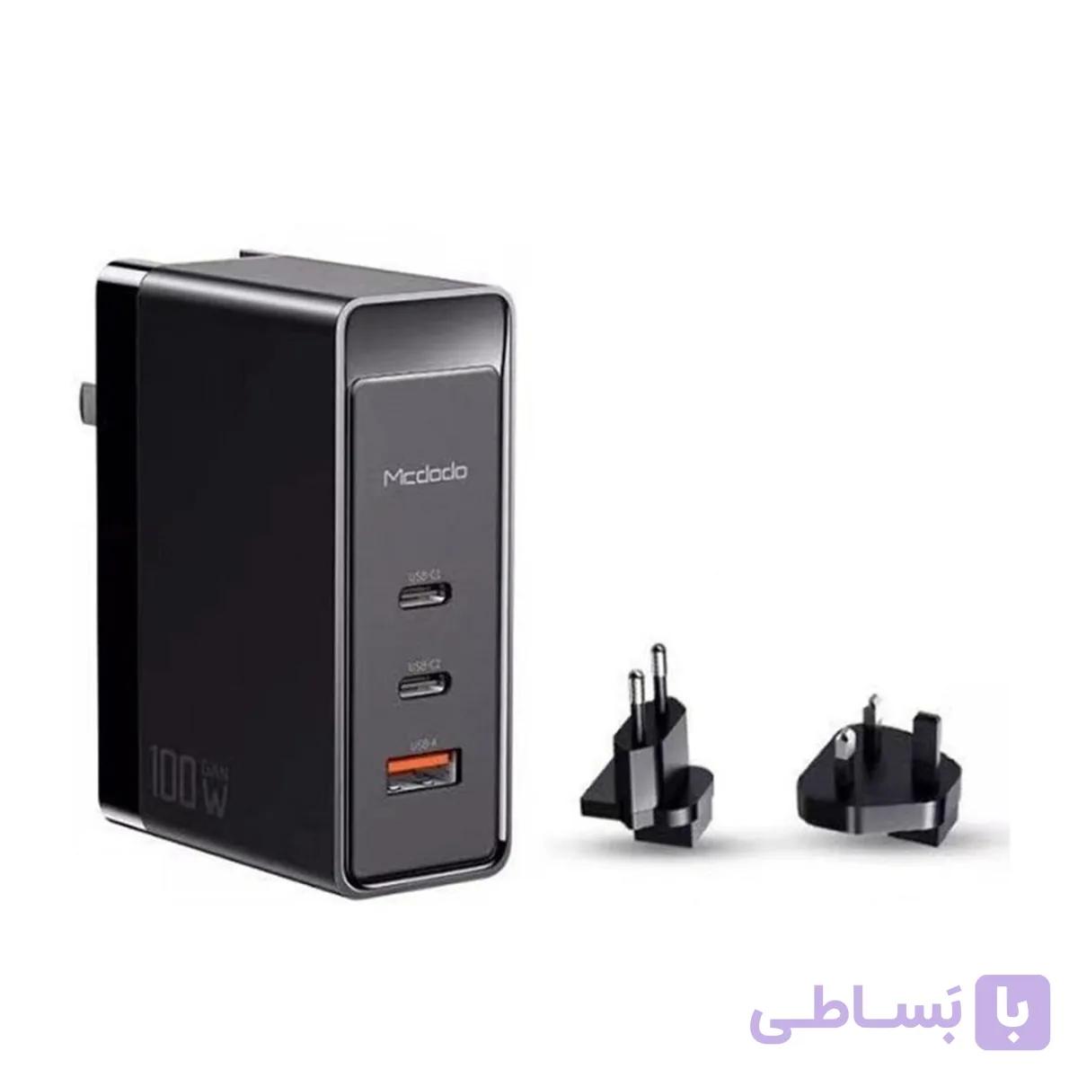 شارژر دیواری 100 وات مک دودو مدل CH-8101 proMcdodo CH-8101 pro charger