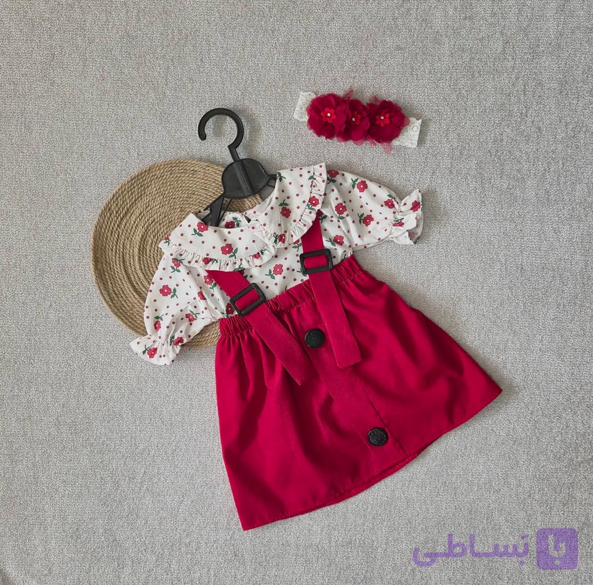 شومیز و دامن ساسبندی