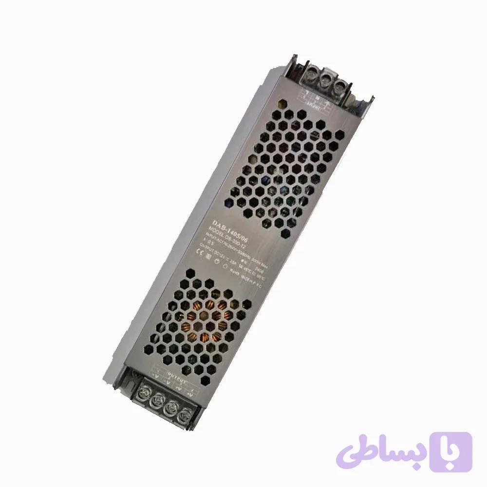 سوئیچینگ ۱۲ ولت 25 آمپر (اسلیم) — تصویر 1