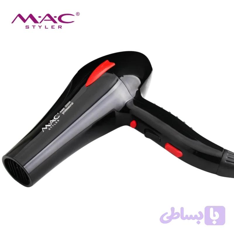 سشوار حرفه‌ای مک استایلر مدل MC6619 توان ۲۲۰۰ وات — تصویر 1