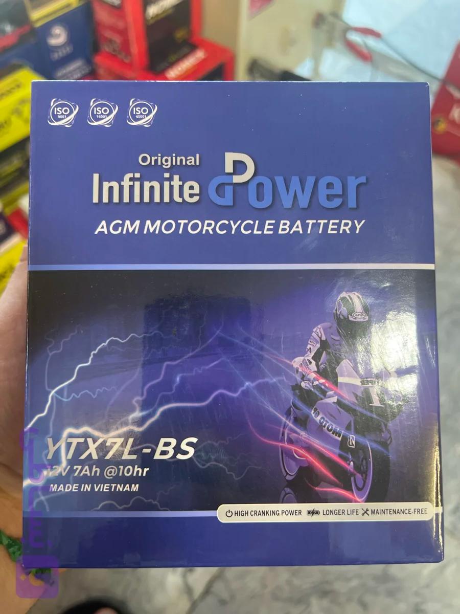 باتری kh power 7 بلند (مخصوص موتور سیکلت)