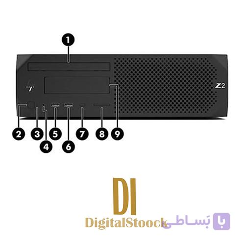 مینی کیس استوکRAM 16GB | Core i7-9700 | HP Z2 G4 SFF