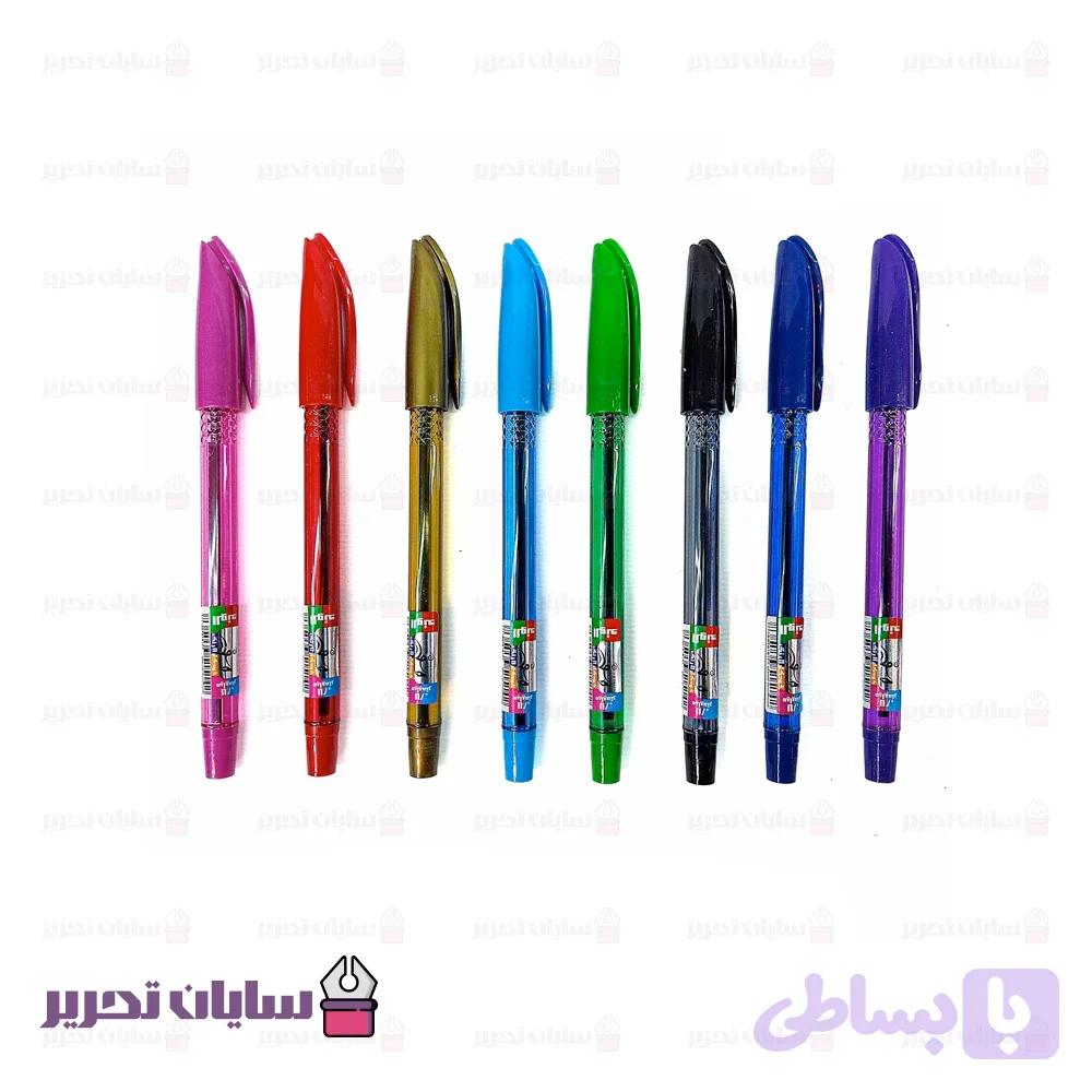 بسته 8 رنگ خودکار الوند — تصویر 1