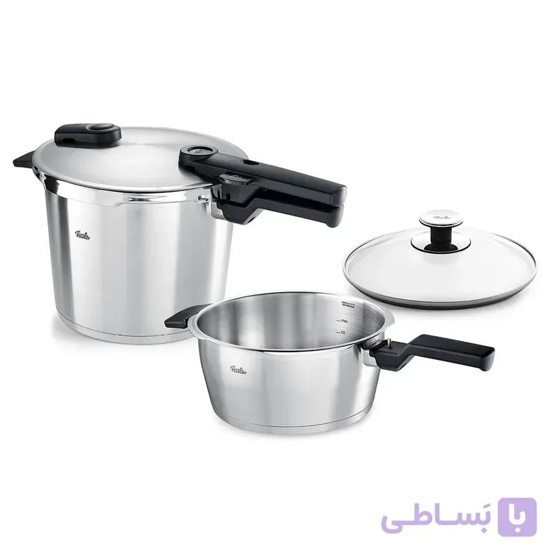 زودپز دو قلو فیسلر مدل Vitaquick Premium با ظرفیت 3.5 و 6 لیتر — تصویر 1