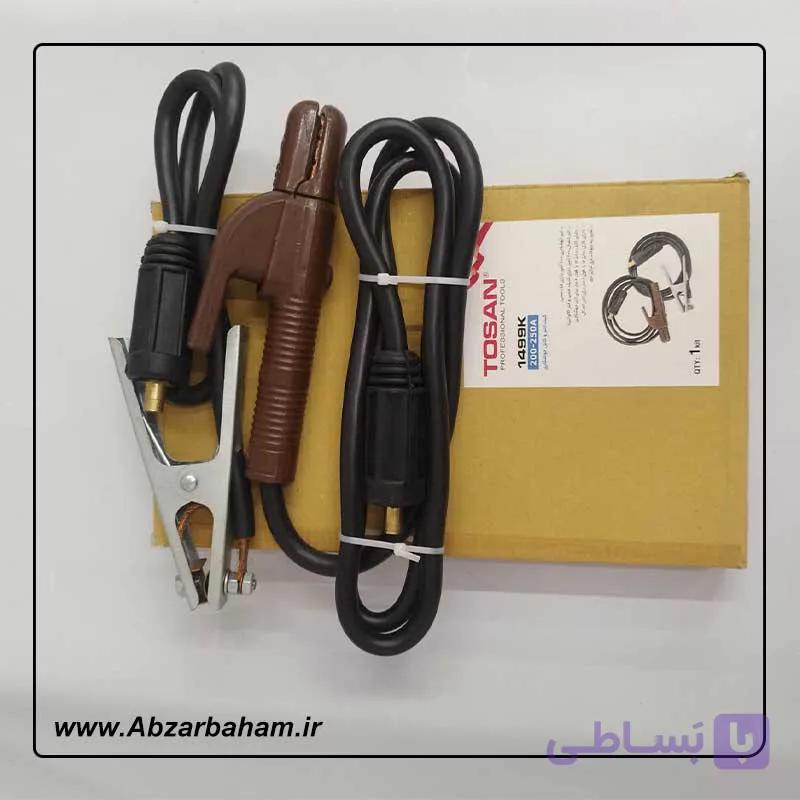 کیت کابل انبر جوشکاری با سوکت بزرگ توسن مدل 1499K — تصویر 1