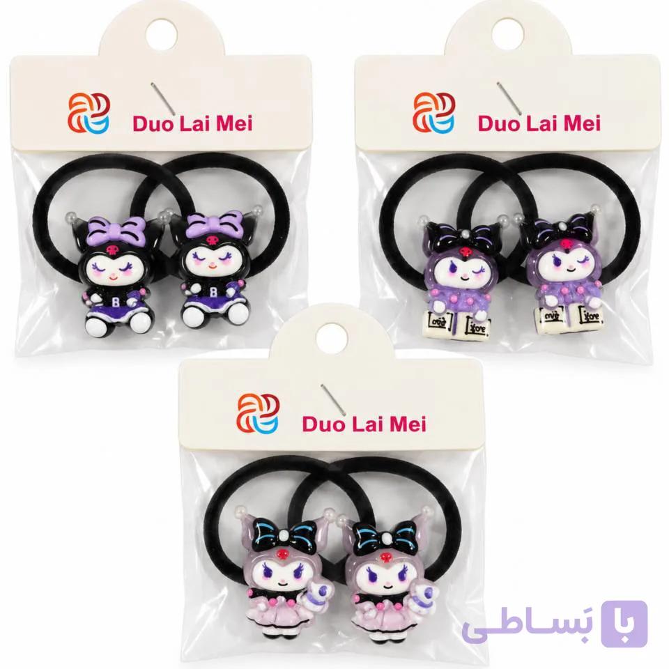 کش مو عروسکی کورومی ۲ عددی KH-004