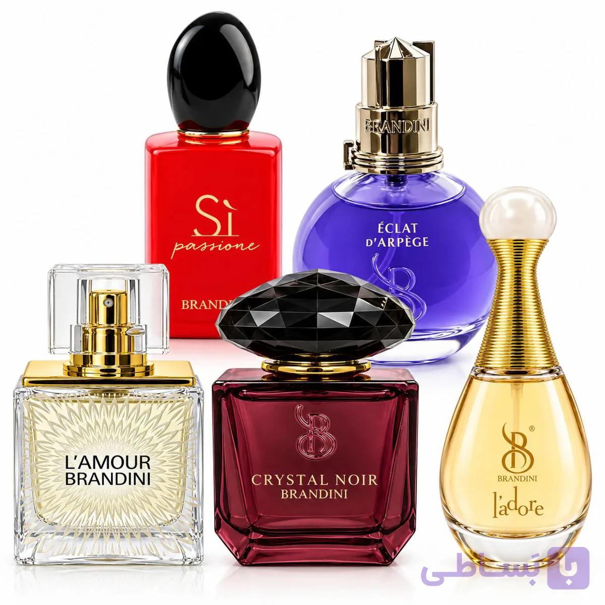 عطر جیبی زنانه برندینی ۳۳ میل | ۱۲ رایحه