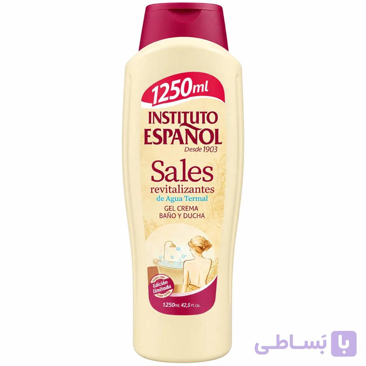 شامپو بدن نمک های آب گرم انستیتو اسپانول 1250ml