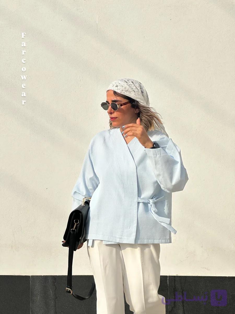 کت زنانه مینیمال Soma کد 1011 — تصویر 1