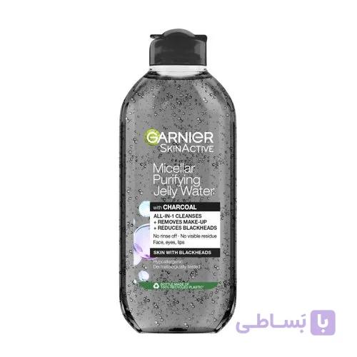 میسلار ژلی گارنیه با زغال فعال 400میل — تصویر 1