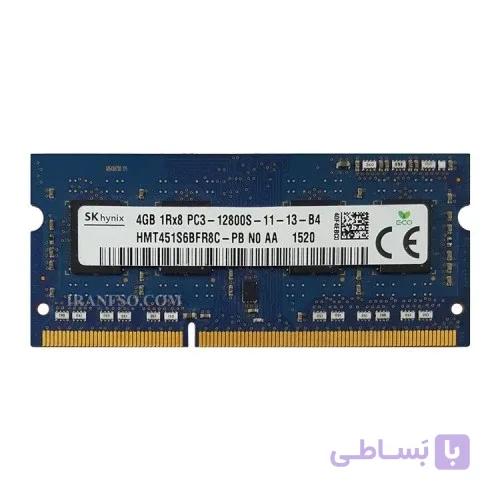 رم لپ تاپ 4 گیگ SK Hynix DDR3-1600-12800 MHZ 1.5V شش ماه گارانتی