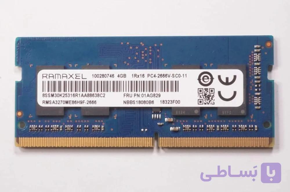 رم لپ تاپ RAMAXEL 4GB PC4-2666Mhz DDR4