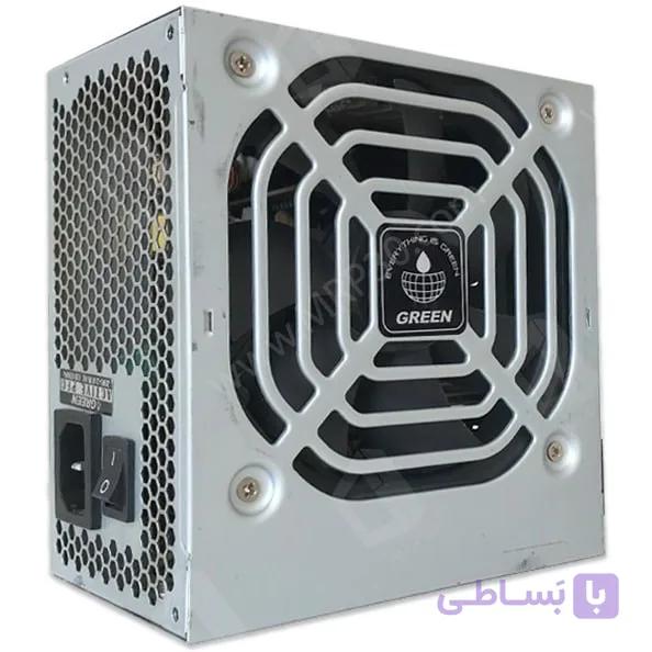 پاور کامپیوتر گرین مدل GP380A-HE ظرفیت ۳۸۰ وات استوک — تصویر 1